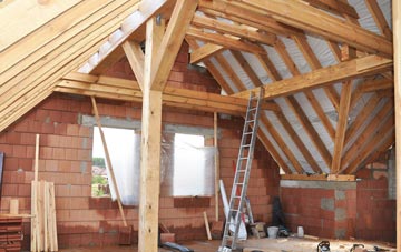 Coton In The Elms attic trusses