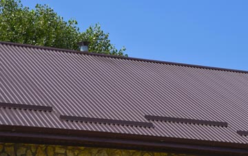 typical Coton In The Elms corrugated roof uses