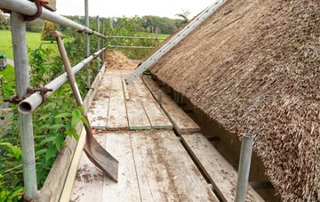 advantages of Coton In The Elms thatch roofing
